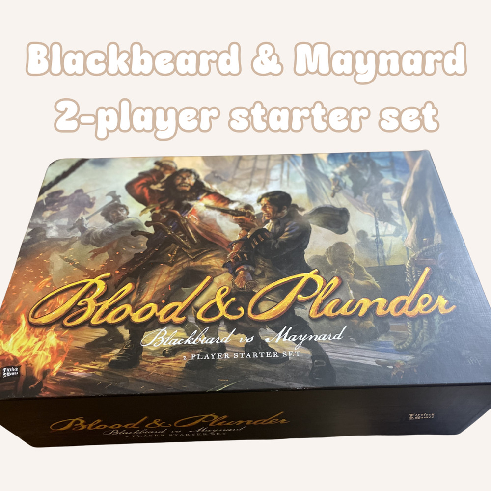 Blood & Plunder: Blackbeard vs Maynard 2 Player Starter Set Replacement Extras